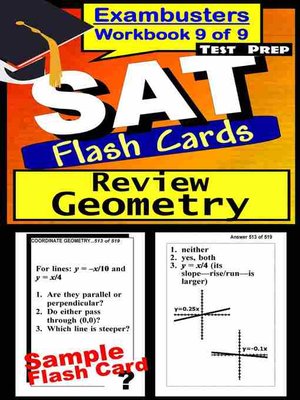 SAT Test Geometry Review—SAT Math Flashcards—SAT Prep Exam Workbook 9 of 9 - ebook